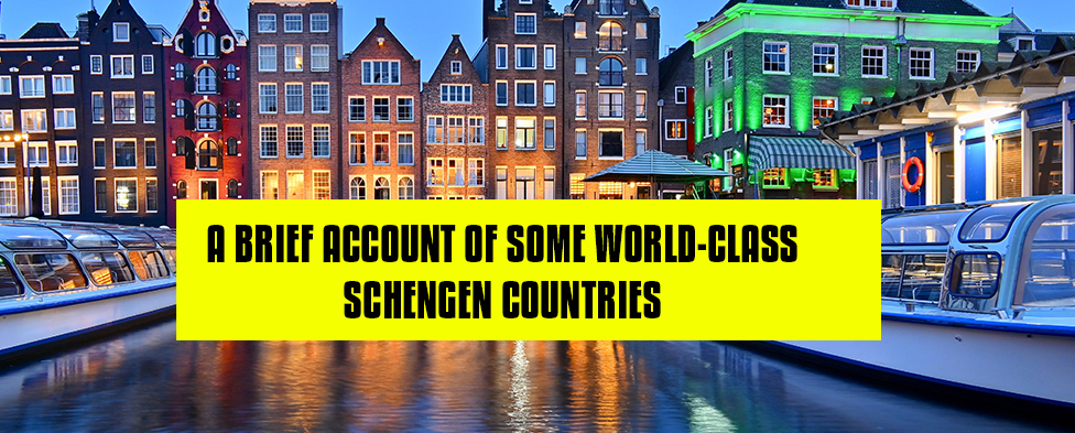 A Brief Account of Some World-Class Schengen Countries